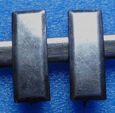 2emGM WW2 US ARMY USAF USMC LIEUTENANT SHOULDER RANK AMCRAFT ATTLEBORO NO CASQUE