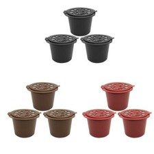 9 capsule ricaricabili BPA