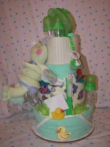 Torta pannolini bambino
