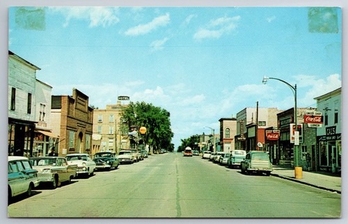 Cartolina epoca cass lake - d'epoca, mn