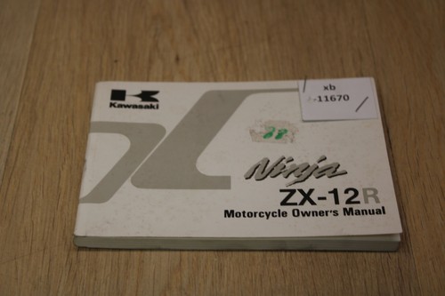Kawasaki ninja 12r manuale - ninja, zx-12r