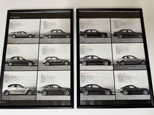 Framed original bmw m5 - framed, m1