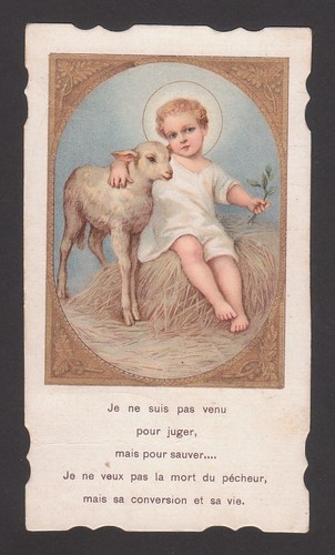 Gesù bambino con agnello - gesù,