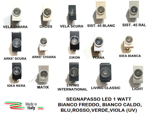 Segnapasso modulare vari - modulare,