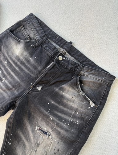 Dsquared2 short denim slim - denim,