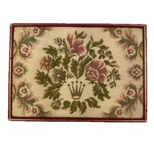 Rolex Vintage 60.01.2 Orologio Presentazione Scatola Rosso Arazzo Coperchio Autentico