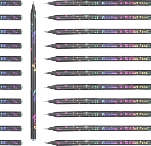 Matite legno nero 12 - nero, hb