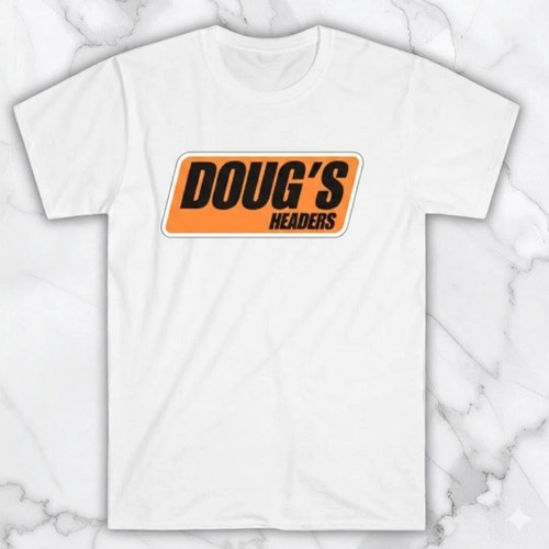 Shirt bianca uomo doug - t-shirt,