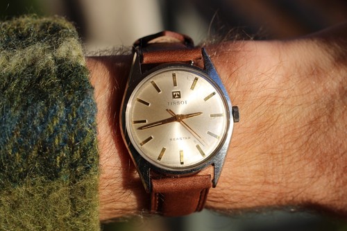 Vintage 1965 tissot seastar - vintage,