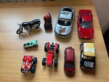 LOTTO MACCHININE VARIE VINTAGE  ANNI 80' USATE FERRO PLASTICA MOTO