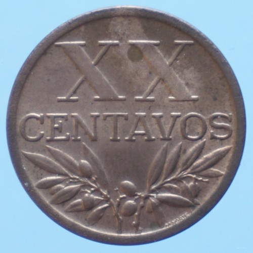 Portogallo centavos 1944 - portogallo, 20