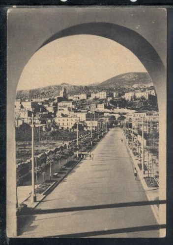 Cartolina terracina viale - cartolina,