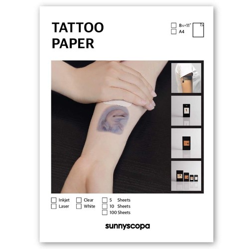 Sunnyscopa carta per - per, tatuaggi