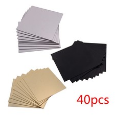 40 pezzi quadrati a specchio