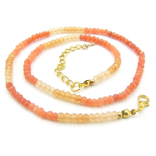 Collana granato mandarino