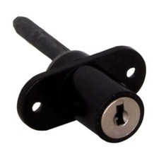 SERRATURA ALETTA ALA NERA CASSETTIERA UFFUCIO LEGNO METALLO OFFICINA CASSETTIERE