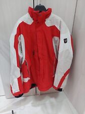 Giacca da sci Vuarnet da uomo Usato Taglia XL Rosso e Bianco (neve, montagna)
