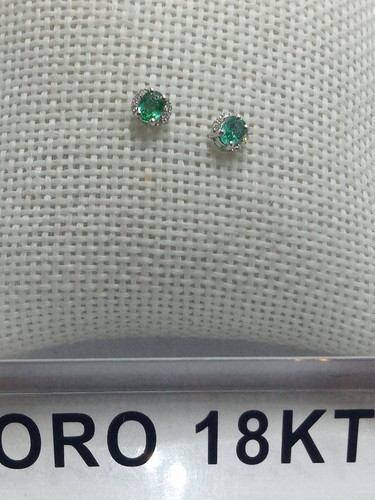 Orecchini oro bianco 750 18 - orecchini,