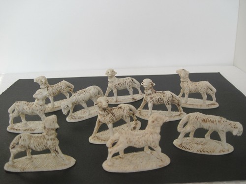 Pecore pecorelle per presepe