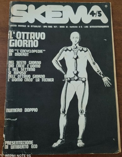 Rivista skema 1971 mensile - skema,