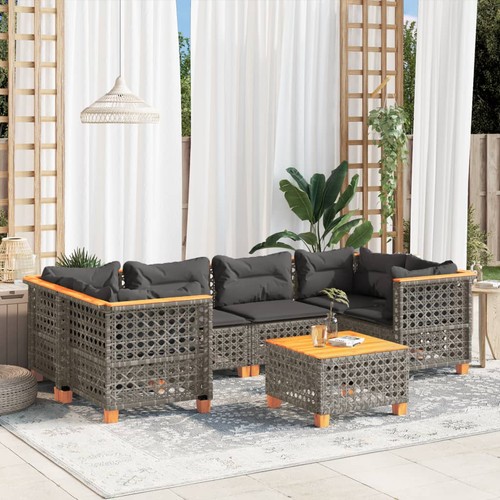 Garden sofa set - sofa, set,