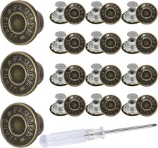 20 Set Bottoni Jeans di