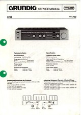 GRUNDIG Manuale di Servizio V