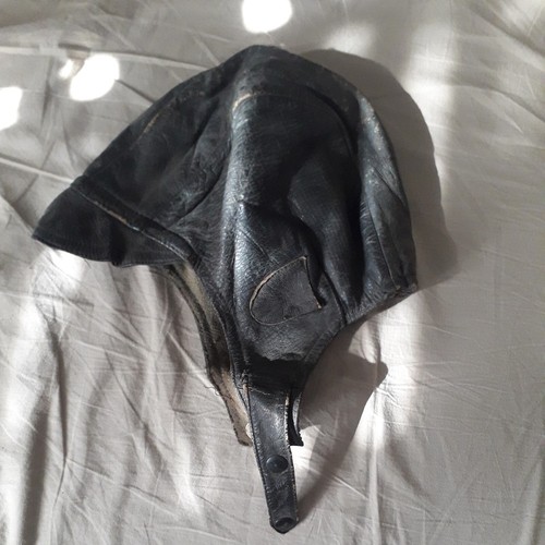 Cappello casco pelle da - pelle,
