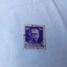 Francobollo 50 Centesimi Poste