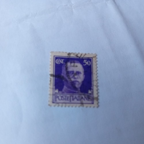 Francobollo centesimi poste - francobollo, 50