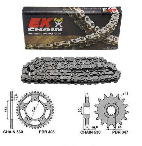 Kit trasmissione honda cbf - honda, 900