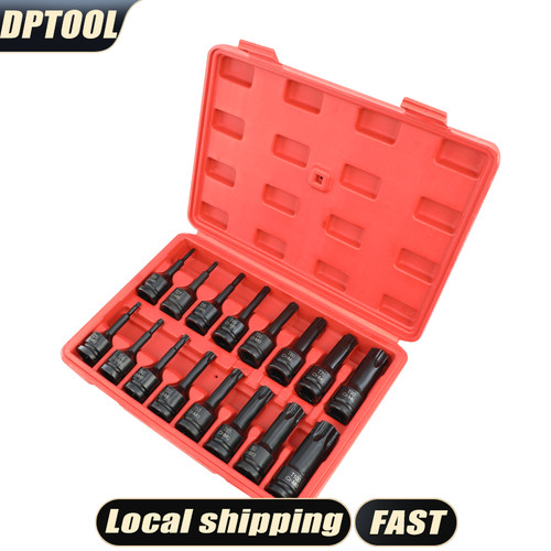 Impact torx bit socket set - bit,