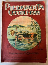 Piedigrotta Ceccoli 1922 direttore A. Silvestri Spartiti Canzone Napoletana