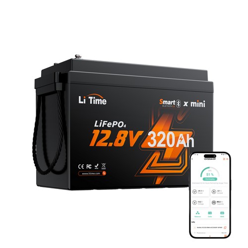 Batteria litime 12v 320ah - batteria,