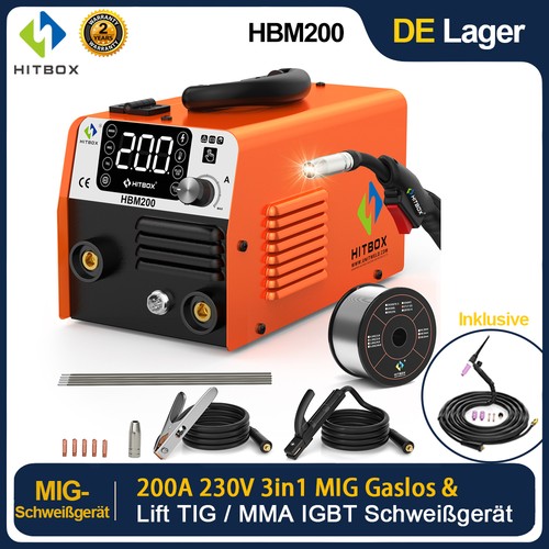 Saldatrice mig hitbox 230v - mig,
