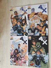 FUMETTO 4X X-MEN + FANTASTICI 4 SERIE COMPLETA 1/4 PANINI COMICS