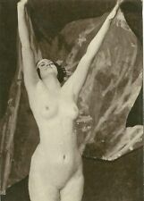 Nudo artistico - Dopo la posa- art. Joron - salon de Paris  -- ne27