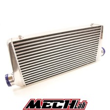 INTERCOOLER frontale maggiorato universale 76mm 600x300x76mm 13 litri diesel