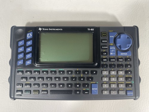 Texas instruments 92 - texas, ti-92