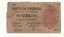 Lira biglietto già - ,
