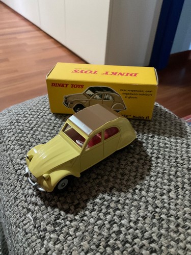 Voiture miniature citroen 2cv - voiture,
