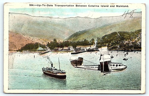 Cartolina idrovolante - , e