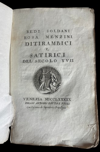 Libro antico 1789 parnaso - 1789,