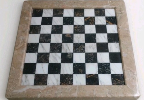 Scacchiera marmo senza - marmo,