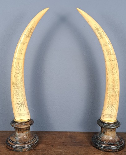 Coppia zanne decorative in - zanne,