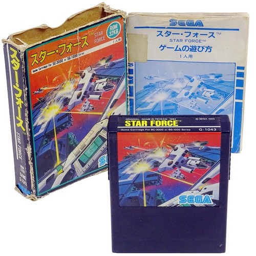 Star force sega 3000 japan - sega, sc-3000