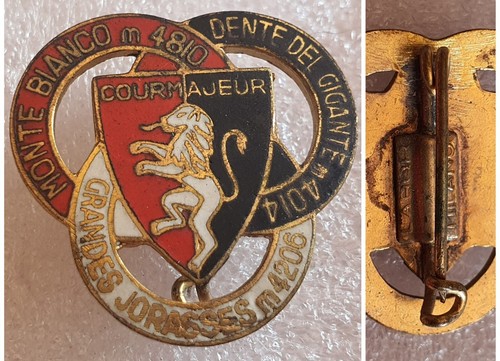 Distintivo courmayeur - distintivo,