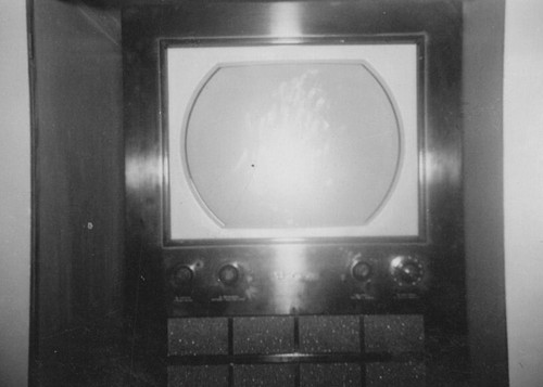 Vecchio televisore vintage