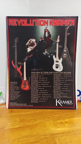 Pubblicità stampa chitarra