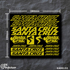 Santa cruz sticker giallo - giallo, |